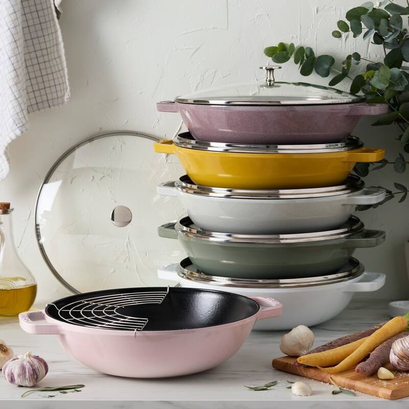 STAUB Cast Iron 4.5-qt Perfect Pan
