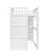 preview thumbnail 6 of 12, Solid Construction Twin Size House Kids Bed Loft Bed With Ladder