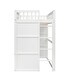 preview thumbnail 6 of 12, White Twin Size Solid Wood House Loft Bed With Ladder for Kids, Boys and Girls, Bedroom