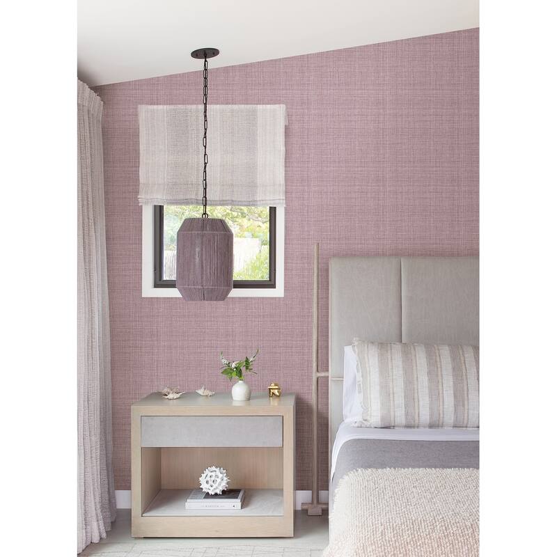 NuWallpaper Purple Lansdowne Peel and Stick Wallpaper