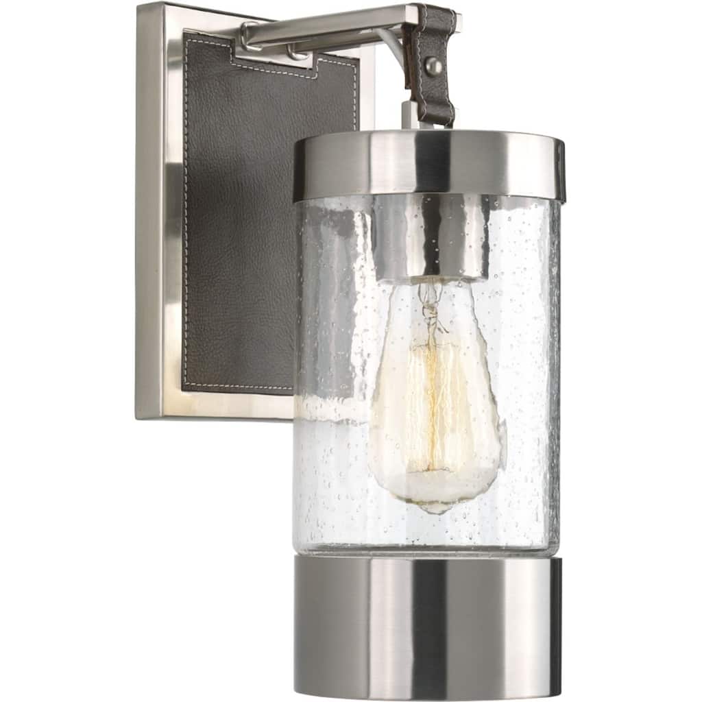 POINT DUME® Lookout Collection Brushed Nickel Wall Bracket - 6 in x 7.375 in x 12.875 in