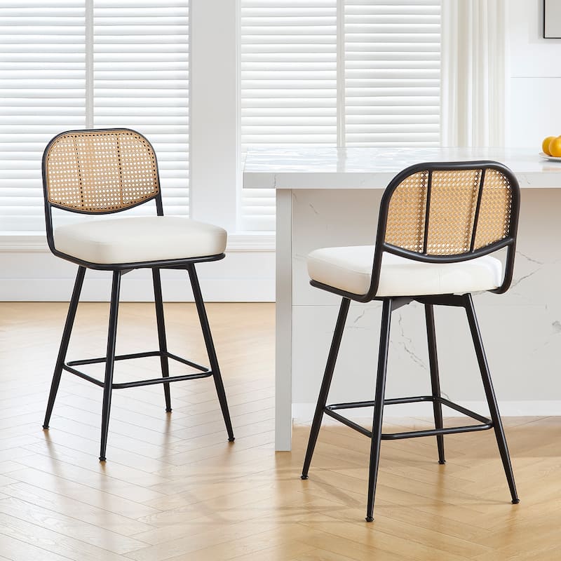 26"/29" Counter Height Swivel Bar Stools Set of 2/3/4