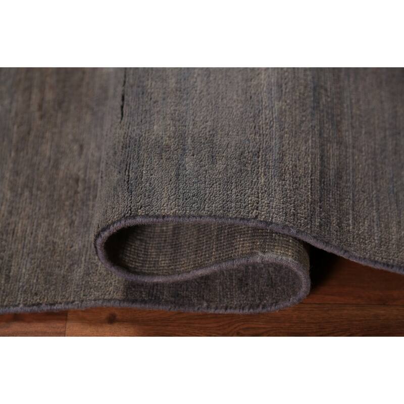 Modern Gabbeh Oriental Foyer Rug Hand-Knotted Wool Carpet - 3'4" x 5'0"