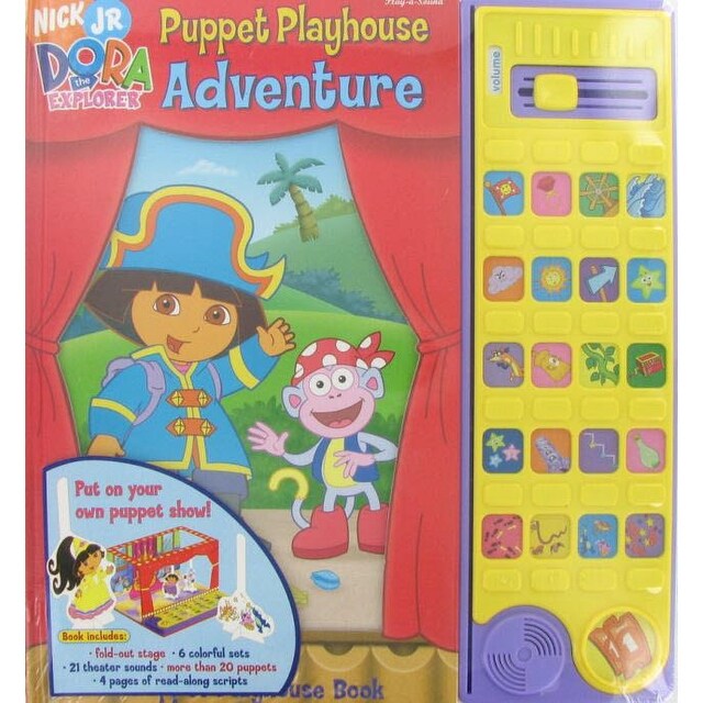 Shop Nick Jr Dora The Explorer Puppet Theater Book Overstock 12157703