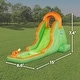 preview thumbnail 12 of 14, Sunny & Fun Compact Inflatable Water Slide Park with Climbing Wall, Slide & Small Pool