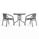 preview thumbnail 20 of 34, 3-piece Outdoor Table/Chair Set - 28.75"W x 28.75"D x 28"H