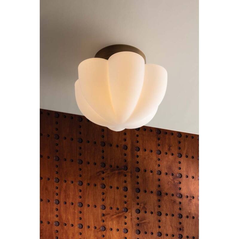 Hudson Valley Lighting CB1610 Seabrook 11" Wide Semi-Flush Bowl