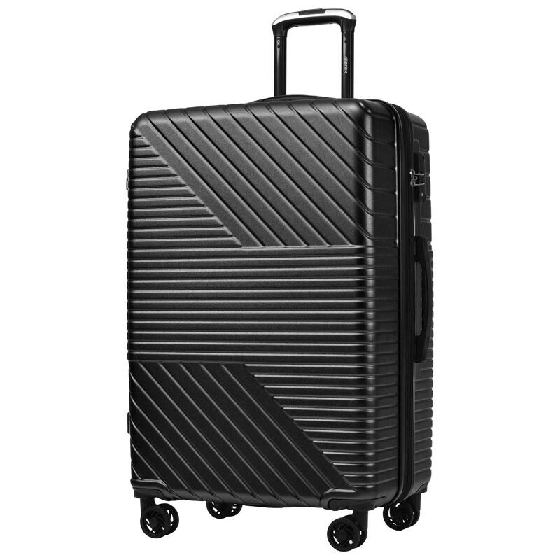 3 Piece Hardshell Luggage Spinner 8 Wheels Suitcase Sets (20"24"28")