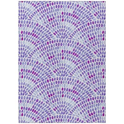 Indoor/Outdoor Surfside Modern Washable Rug