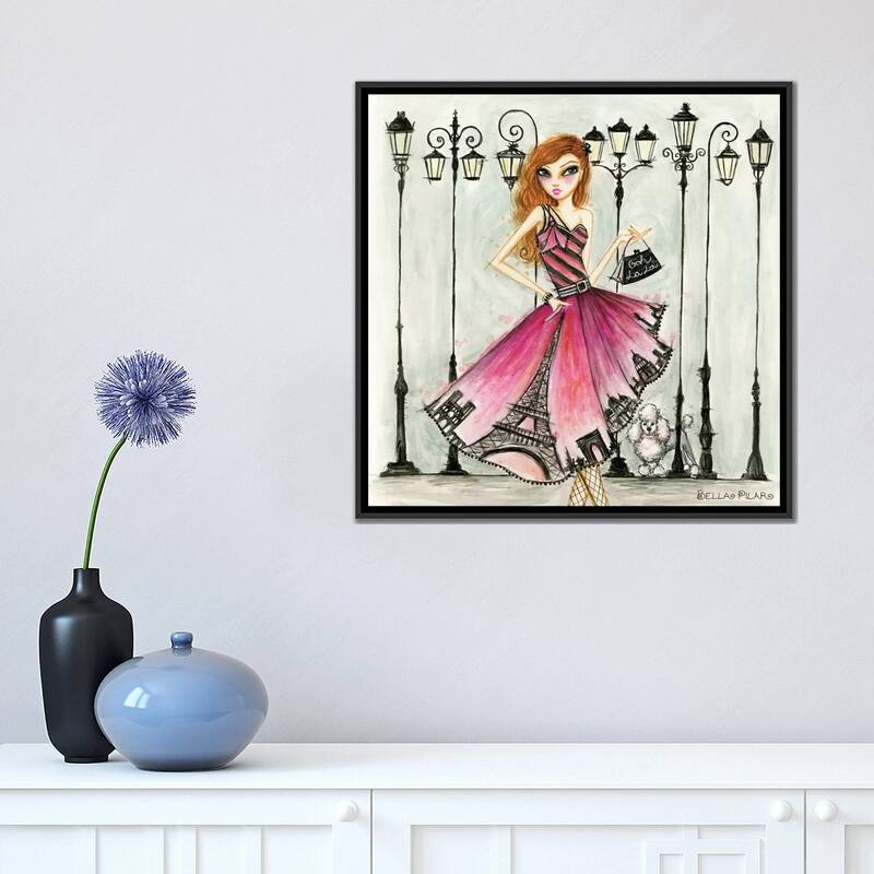 iCanvas "Paris" by Bella Pilar Framed Canvas Print