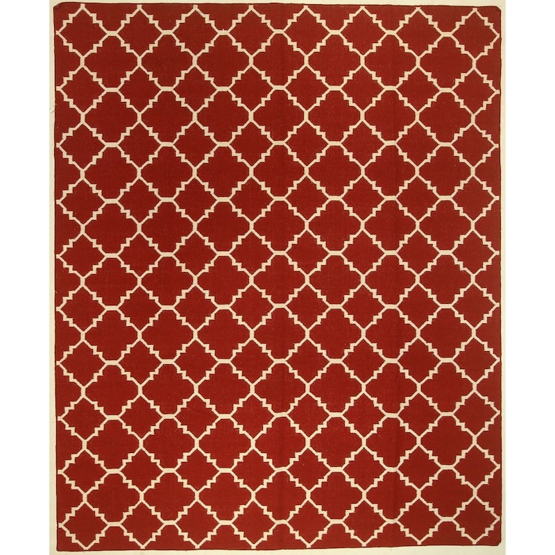 Desert Red Area Rug - 8' 0'' X 10' 0'' - 8' 0'' X 10' 0''
