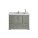 preview thumbnail 1 of 161, Willow Collection 48 in W x 22 in D x 36 in H Boston Single Bowl Sink Bathroom Vanity with Countertop