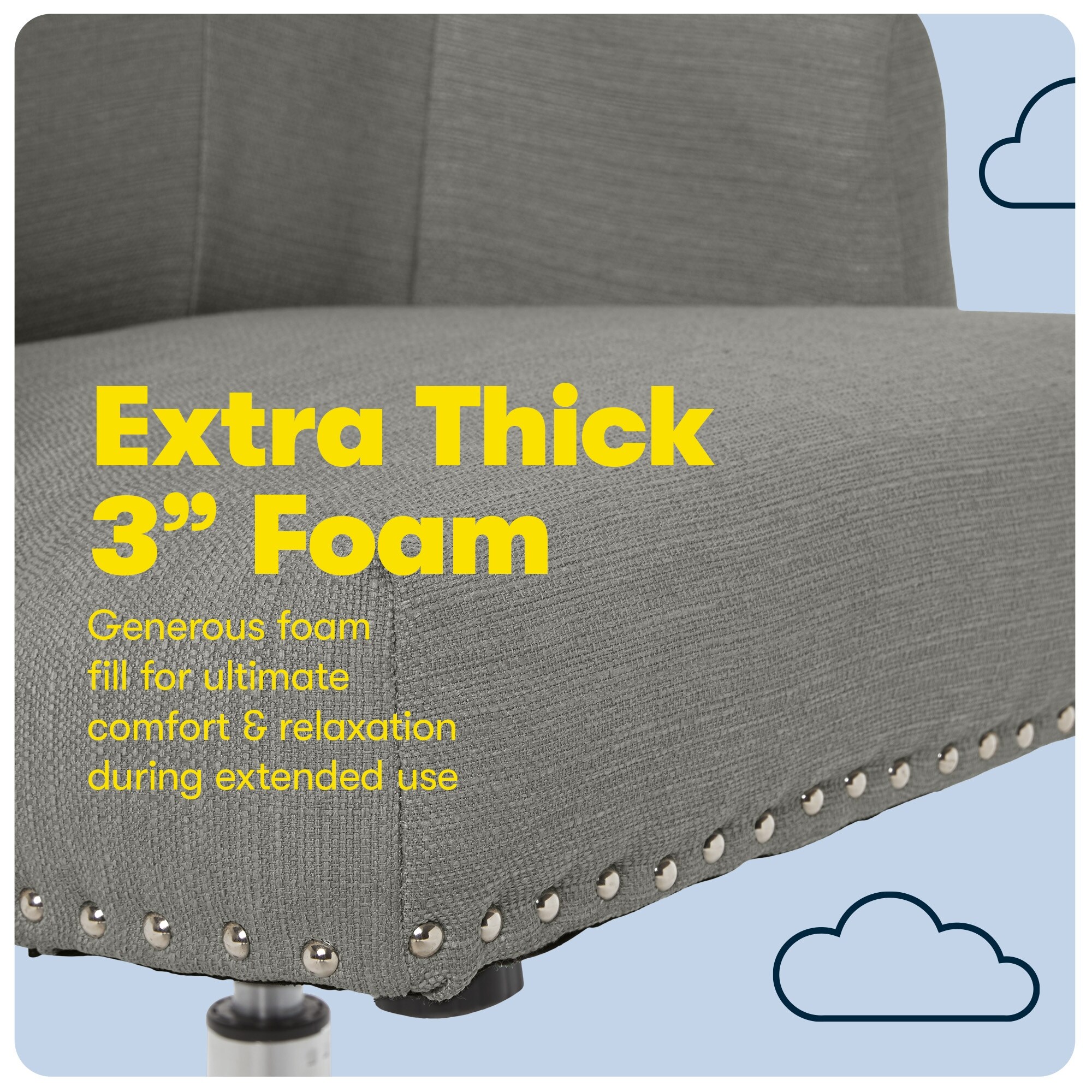 Serta leighton home office memory foam clearance