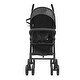 preview thumbnail 58 of 69, Carbon Steel Lightweight Stroller with Canopy, Recline and Foldable Frame - 30.71” L x 19.69” W x 40.94” H