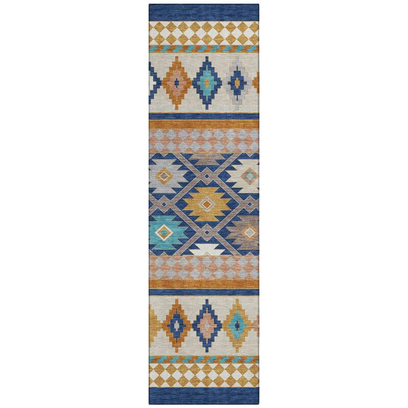 Machine Washable Indoor/ Outdoor Global Clemente Chantille Rug