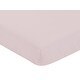 preview thumbnail 3 of 4, Mauve Girl Fitted Crib Sheet - Solid Color Pink Cotton For Boho Desert Sun Mountain Collection