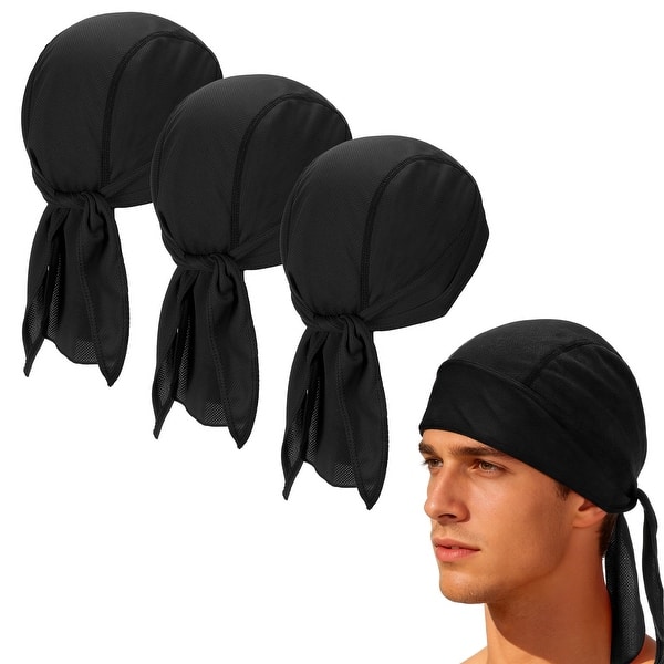 Tool Head Rag Cooling Do Rags Sweat Wicking Solid Skull Caps Rag Breathable ...