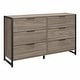 preview thumbnail 15 of 36, Atria 6 Drawer Dresser by Bush Furniture