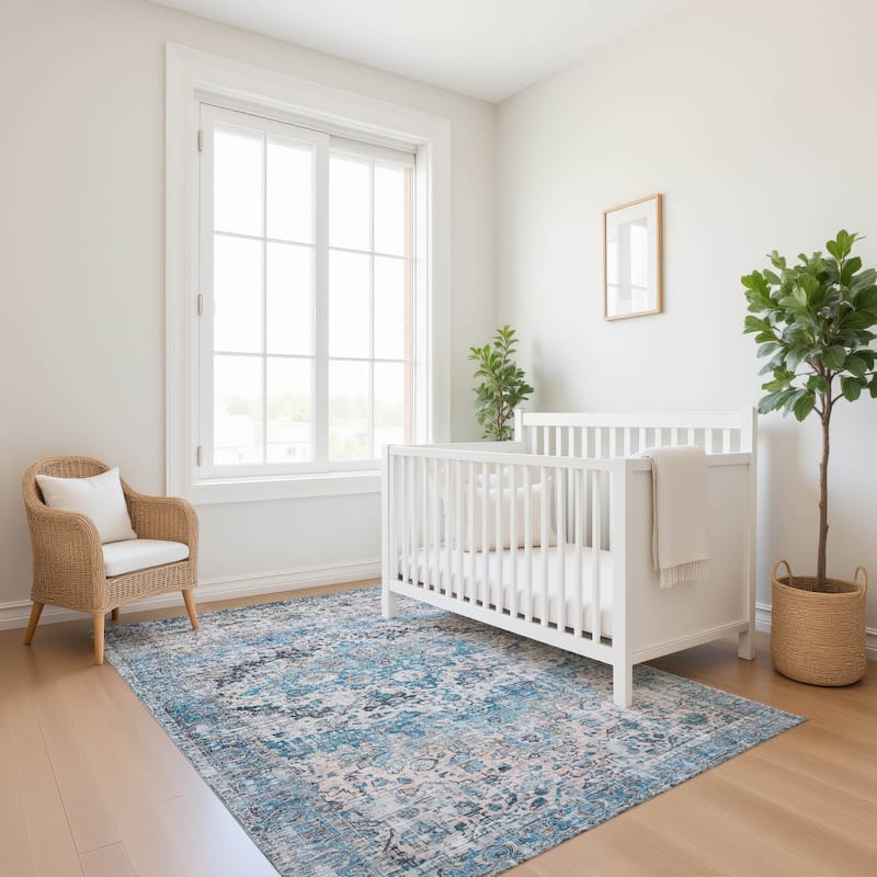 Premium Washable Super Soft Traditional Vintage Mayfield Rug