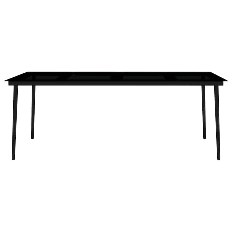 vidaXL Patio Dining Set Outdoor Dining Set Table and Chair Set for Garden