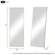 Carson Carrington Paaskynen Aluminum Alloy Full Length Floor Mirror