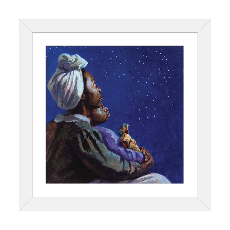 iCanvas "Under the Midnight Blues, 2003 " by Colin Bootman - White - 16x16x1