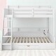 preview thumbnail 7 of 22, Twin Over Full Bunk Bed with Storage Shelves, LED Lights, Charging Station, and Drawer, kid bed,Storage bed