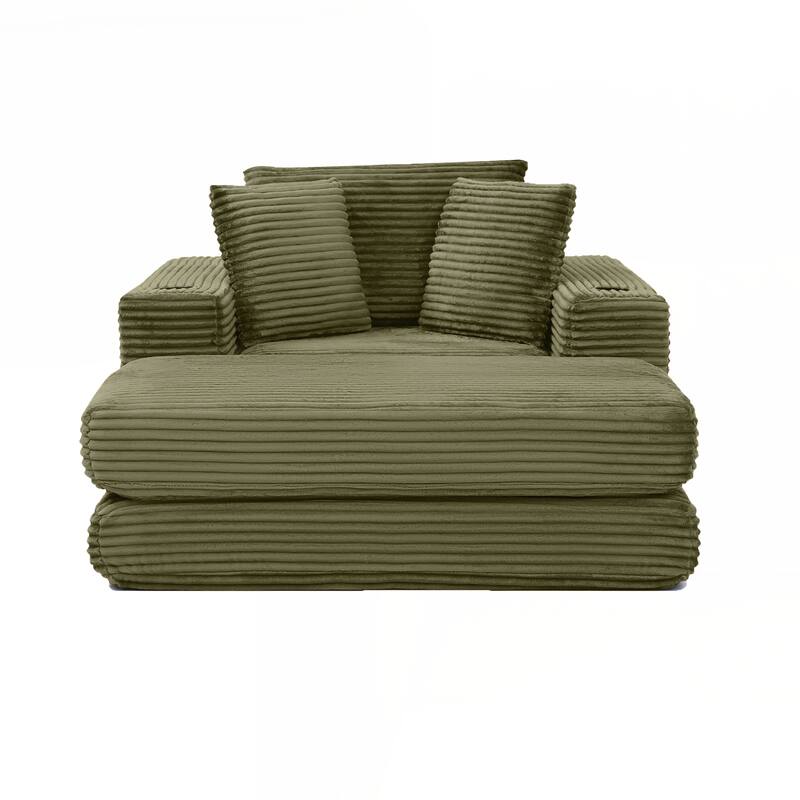 Chaise Lounge Chair for Reading, Living Room & Bedroom