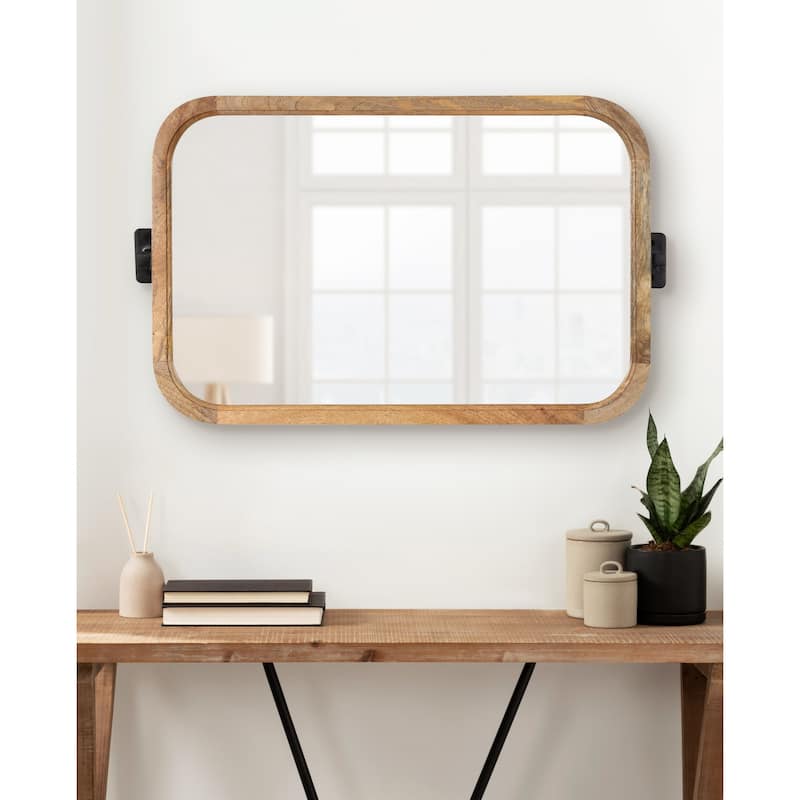 Kate and Laurel Hogan Pivot Wall Mirror - 20x30