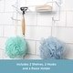 preview thumbnail 11 of 11, Kenney Rust-Resistant 2-Tier Small Hanging Shower Caddy - White