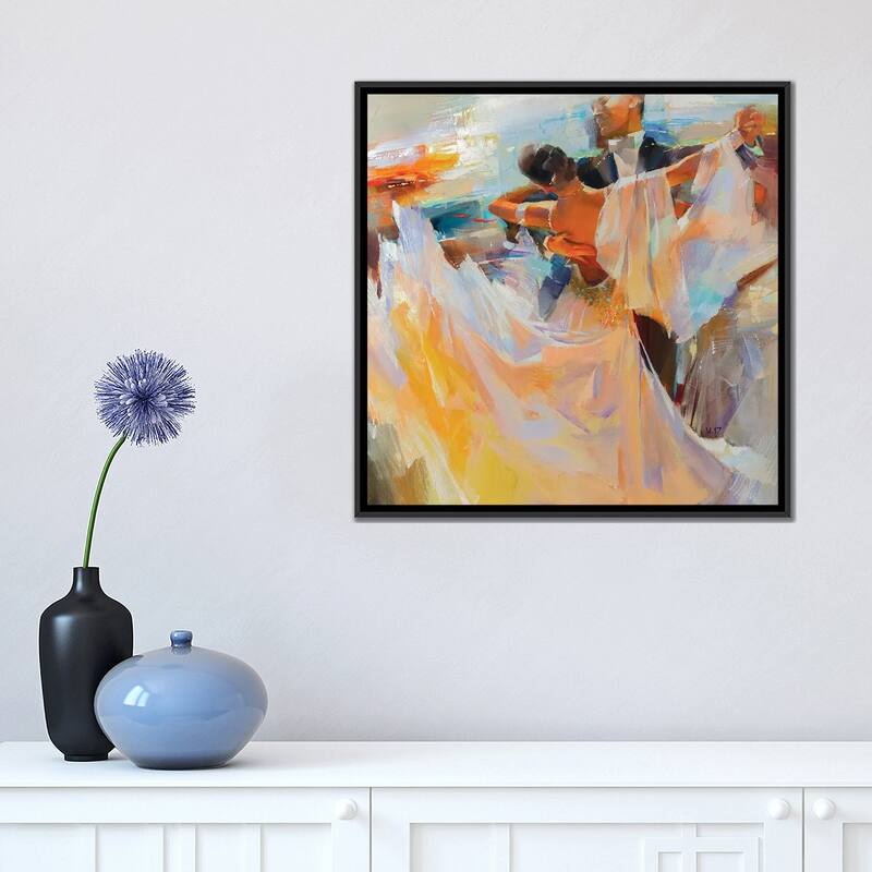 iCanvas "Evening Waltz" by Vasyl Khodakivskyi Framed Canvas Print