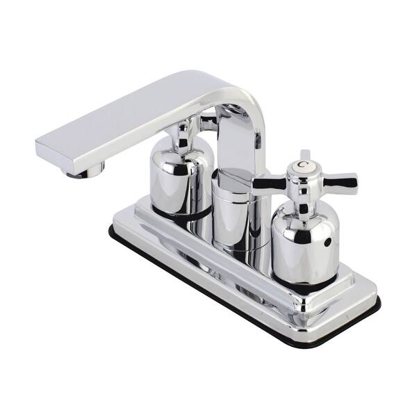 slide 2 of 4, Millennium 4 in. Centerset Bathroom Faucet Polished Chrome