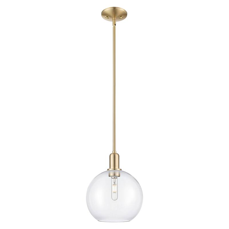 Innovations Lighting Endless Possibilities Arcadia - Athens - 1 Light 10" Stem Hung Mini Pendant - Clear/Champagne Bronze