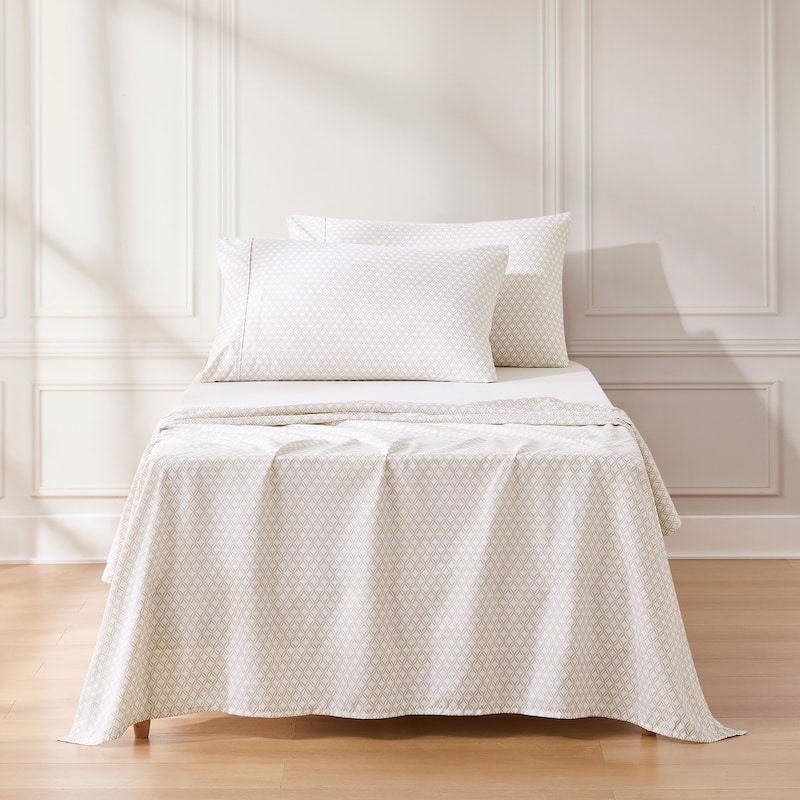 Lush Decor Eternity Neutral Sheet Set - Twin