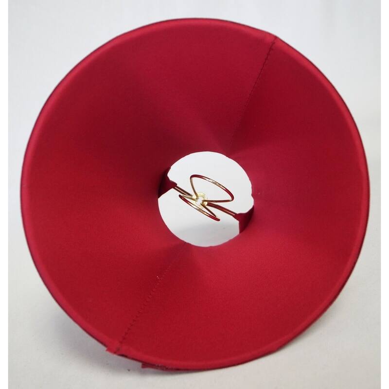 Set of 8 Mini Bell Candelabra Lamp Shade for Chandelier, 3x6x5in (Clip-On)