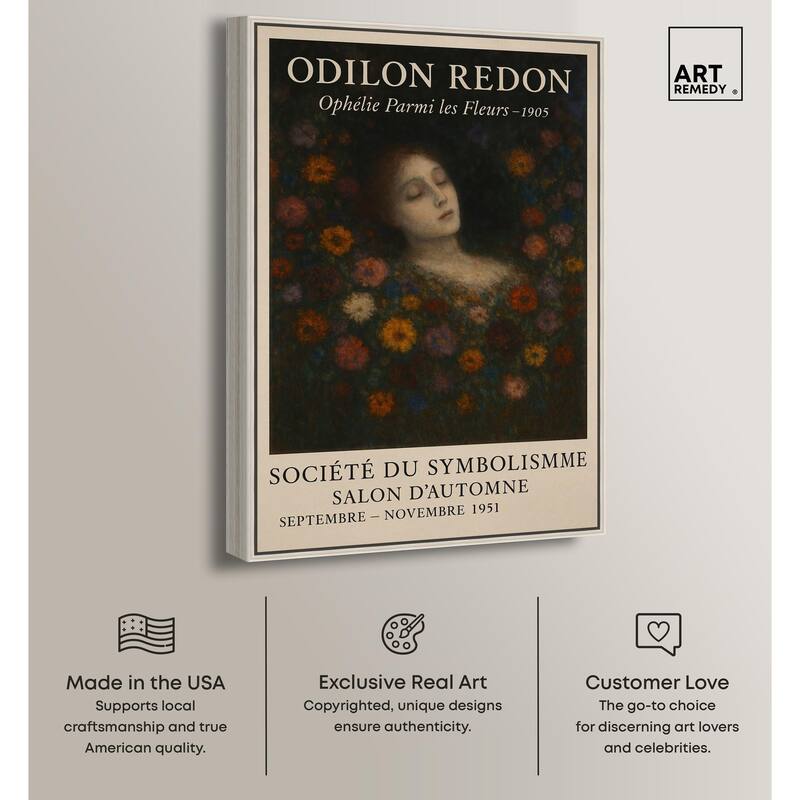 Redon's Beauty Canvas by Art Remedy