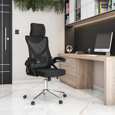 Essential Ergonomic Office Chair with Headrest And Lumbar Support