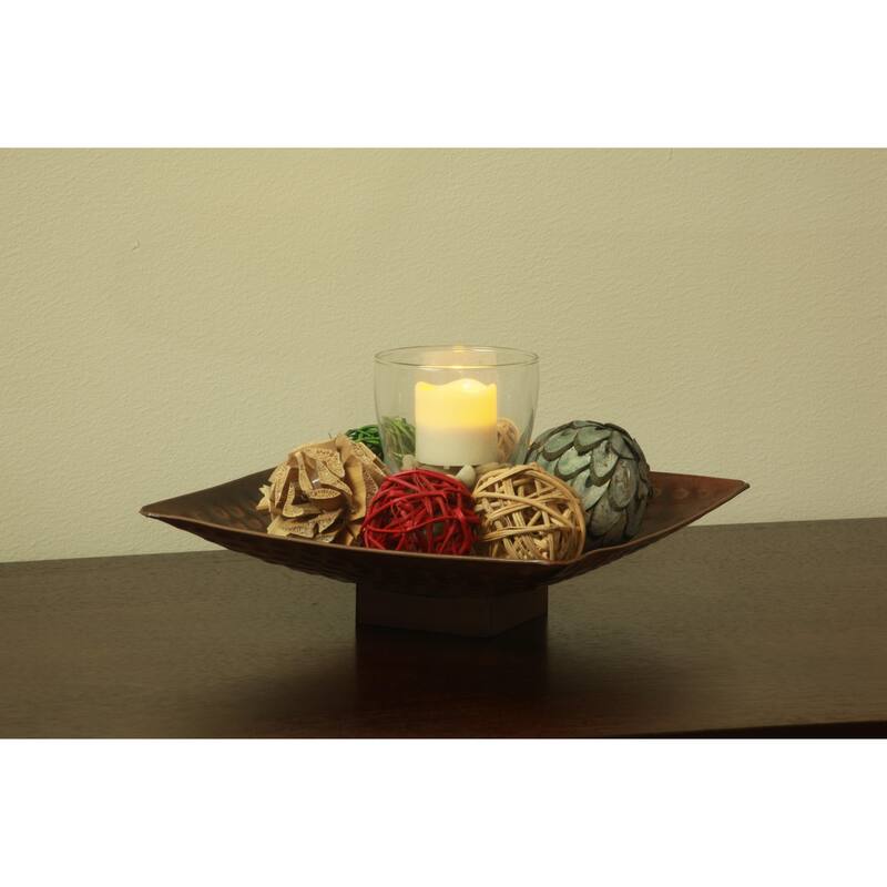 Flameless LED Tea Light Candles With Timer Set of 4