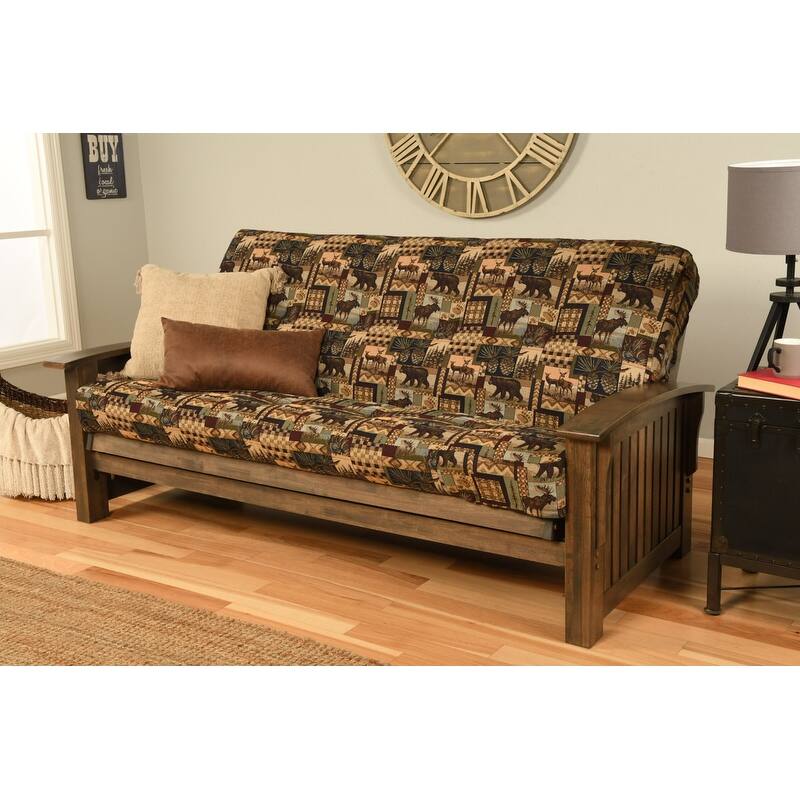 Somette Washington Full-size Futon Frame Includes Mattress