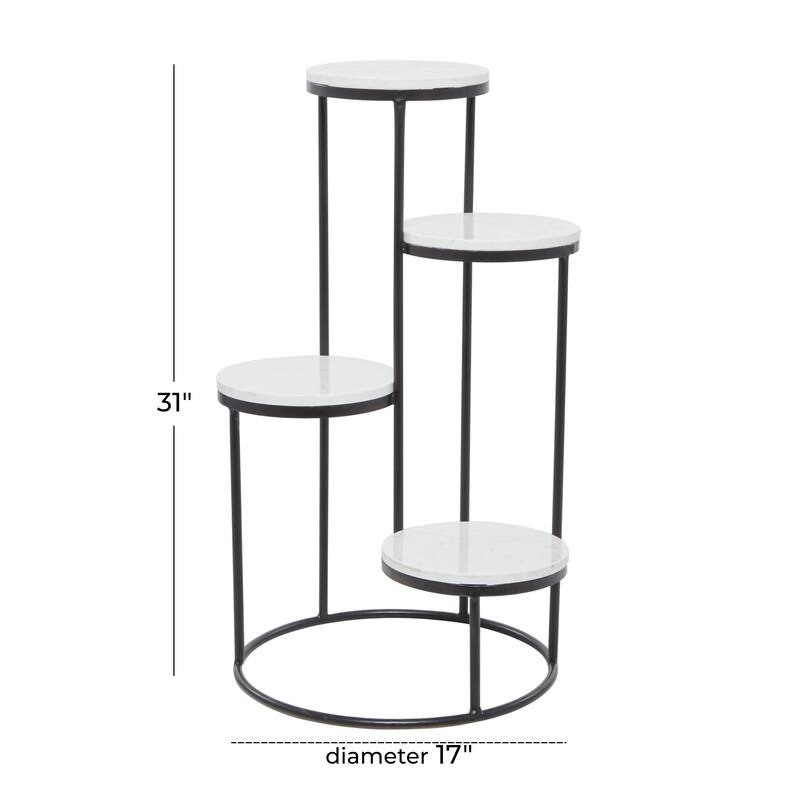 Metal Modern Plantstand - 17 x 17 x 31