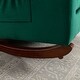 preview thumbnail 21 of 40, Velvet Rocking Chair with Side Pocket, Comfy Accent Chair with High Back, Upholstered Nursery Rocking Lounge Chair