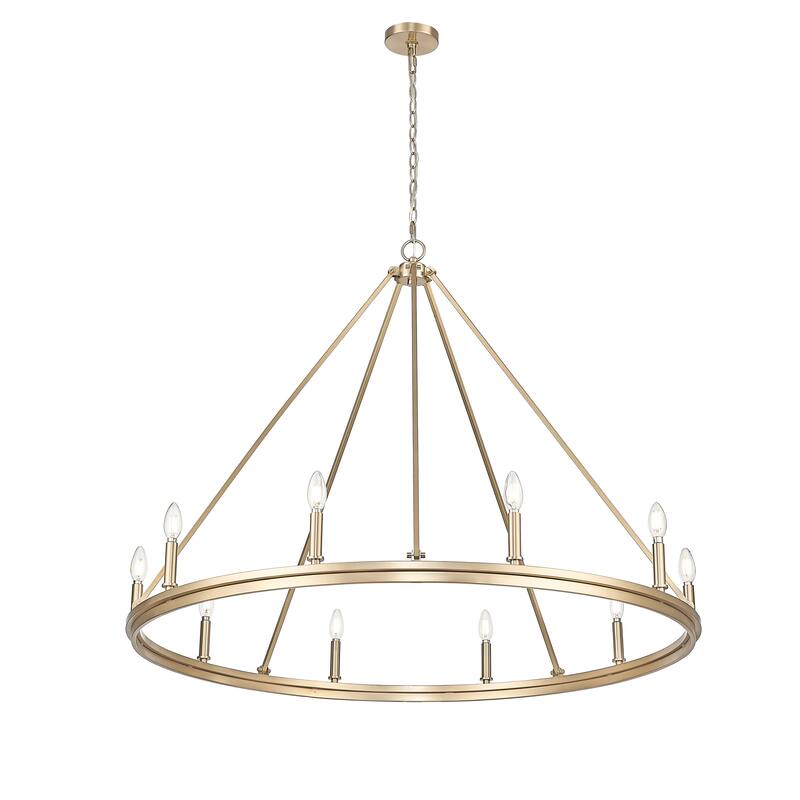 Carruth Chandelier Ceiling Light - Modern Gold