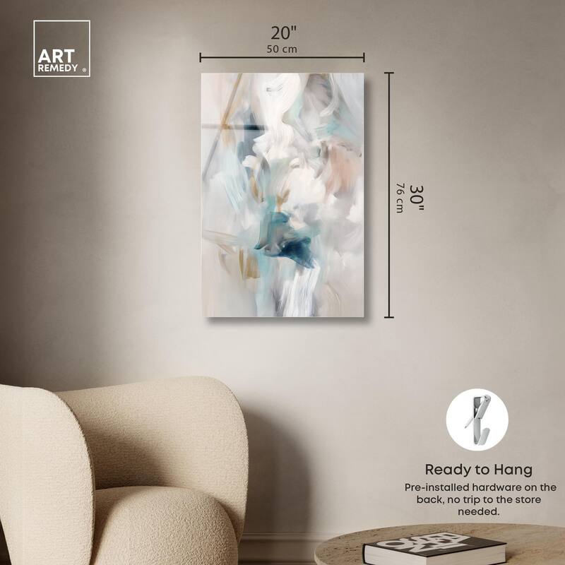 Whispering Colors III Acrylic by Art Remedy, Ready to Hang