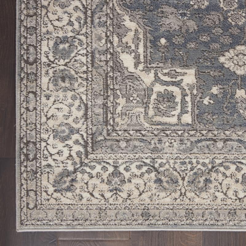 Loyaj Power Loomed Traditional Area Rug By HomeRoots