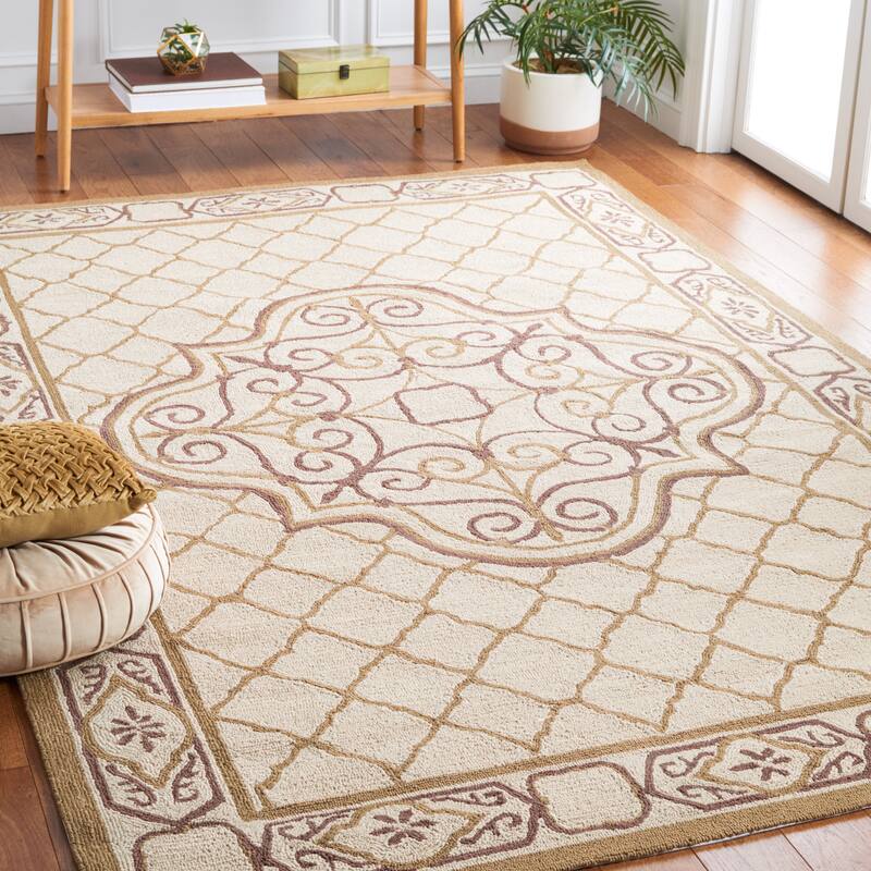 SAFAVIEH Handmade Easy Care Trisha Oriental Rug