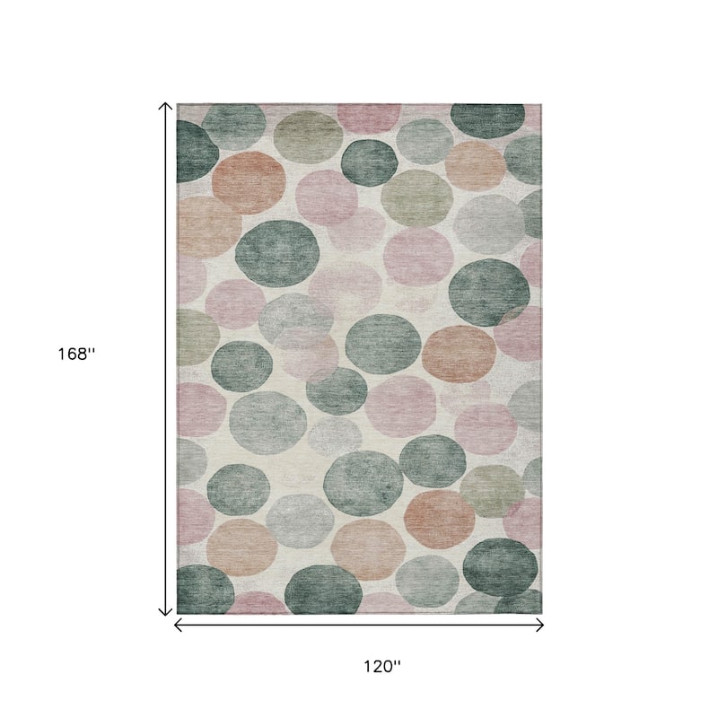 HomeRoots Geometric Transitional Rectangle Outdoor Rug