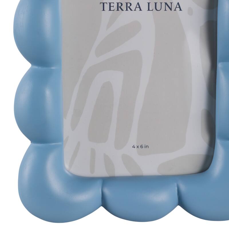 Modern Glass Square Bubble Picture Frame for Home Decor