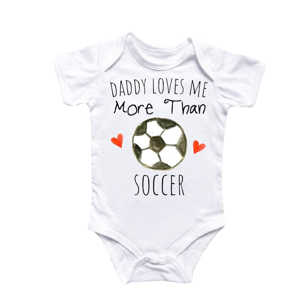 Soccer Football - Baby Boy Girl Clothes Infant Bodysuit Funny Cute Newborn