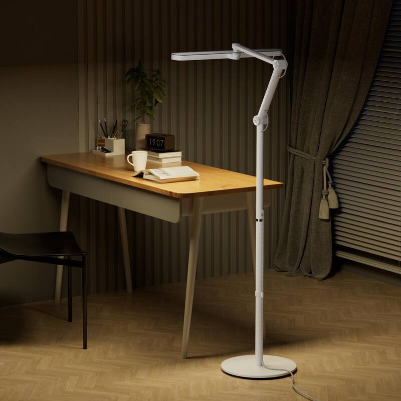 Honeywell Sunturalux™ Eye Caring LED Floor Lamp – 5000K Dimmable, Tall Lampara for Home Office Living Room