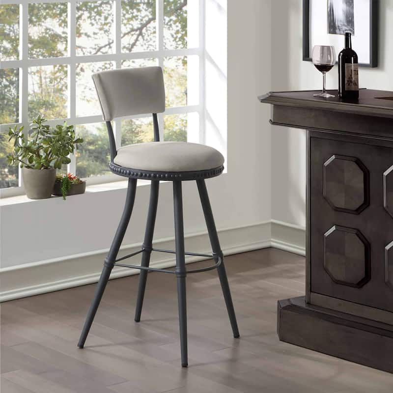 Benton Adjustable Swivel Bar Stool